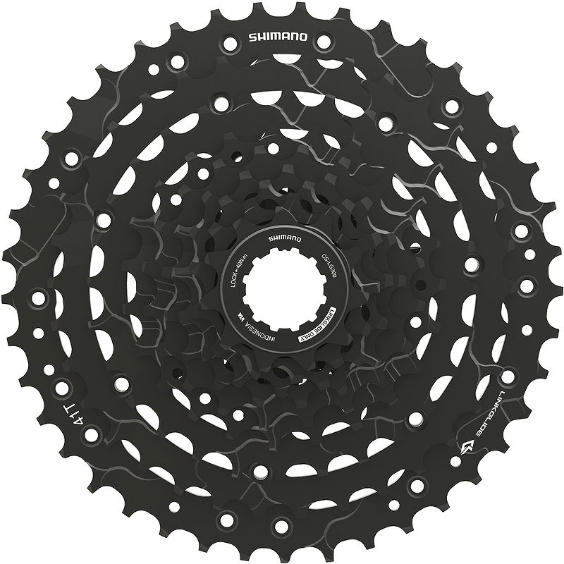 Shimano Kassette 9-fach LINKGLIDE CSLG300 silber ECSLG3009141  11-41 Zähne