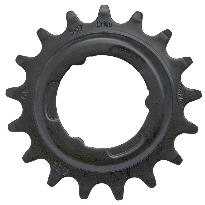 KMC Steckzahnkranz gekröpft für Shimano/Sram schwarz  1/2" x 3/32"  22 Zähne