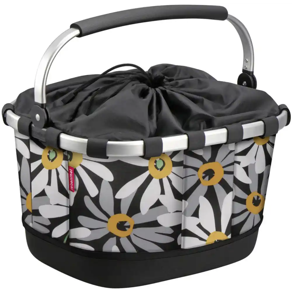 KLICKfix Gepäckträgerkorb Reisenthel Carrybag GT mit KLICKfix UniKlip Adapter magarite