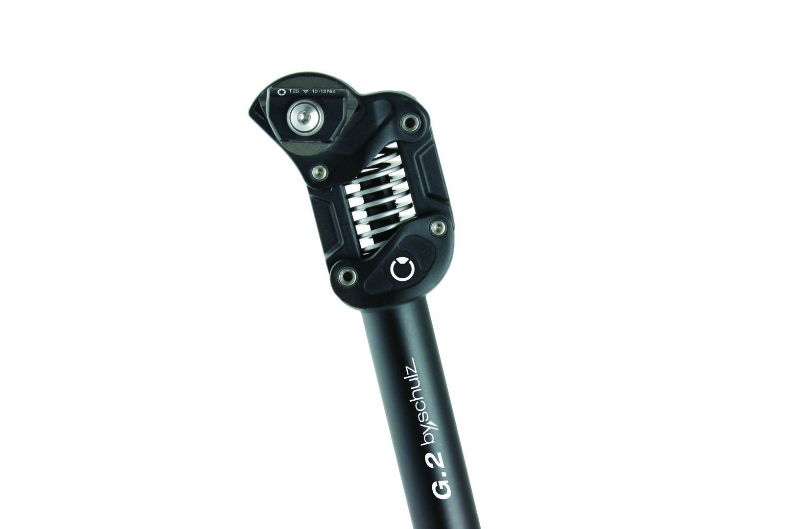 by.schulz Federsattelstütze Parallelogramm G.2 ST hart 100-130 kg 30,9 mm schwarz 350 mm