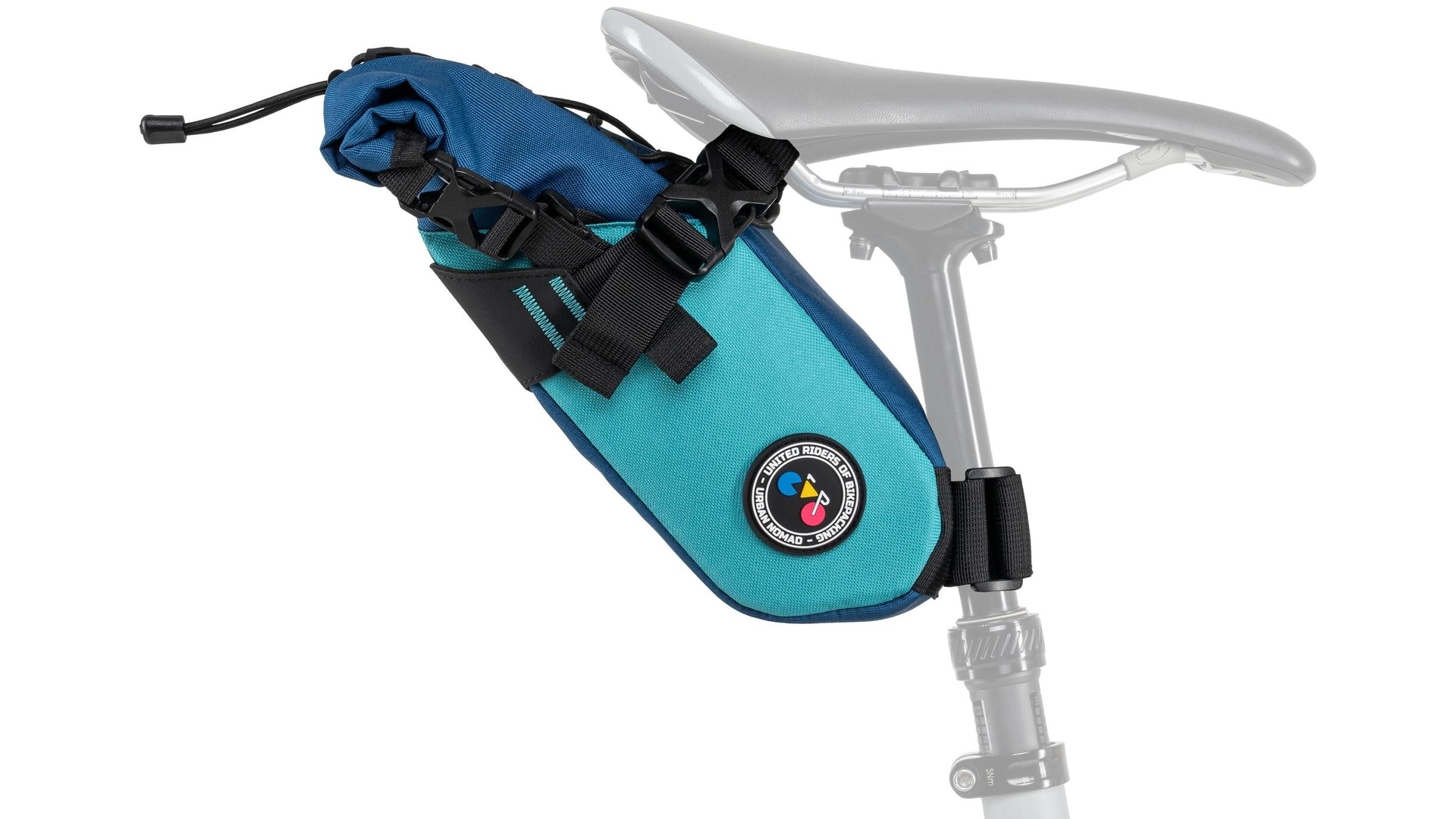 CT SATTELTASCHE URBAN NOMAD RAIL 5.8 TUERKIS/BL