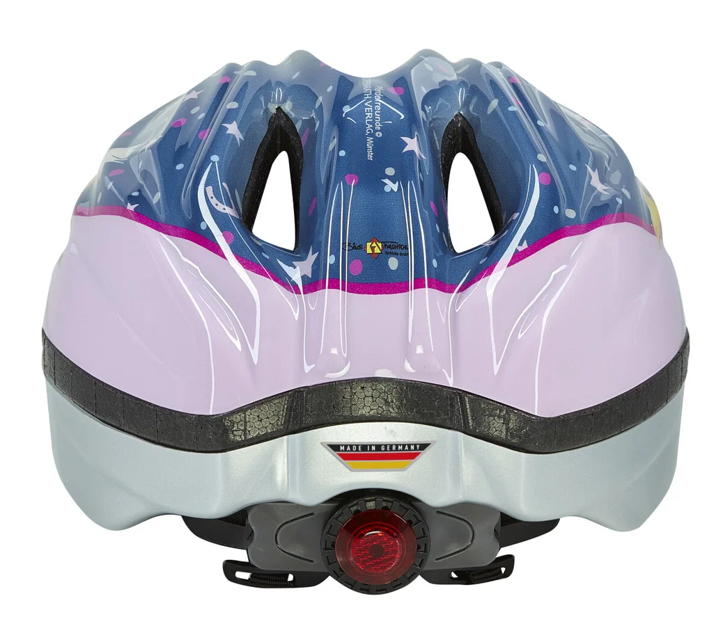 KED Kinderhelm Meggy II Original Pferdefreunde blau/rosa S/M  (49-53 cm)