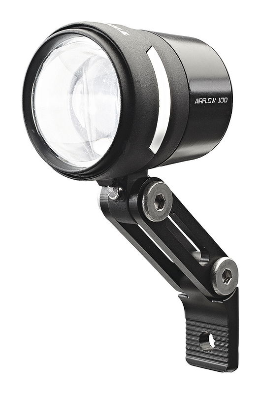 TRELOCK E-Bike LED Scheinwerfer Bike-I Airflow 100 ohne Tagfahrlicht schwarz 100 Lux LS 780