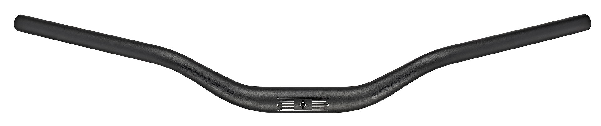 ergotec MTB Lenker Riser Bar 50 Comfort 720 mm schwarz sand. 25°/5° 50 mm 31,8 mm