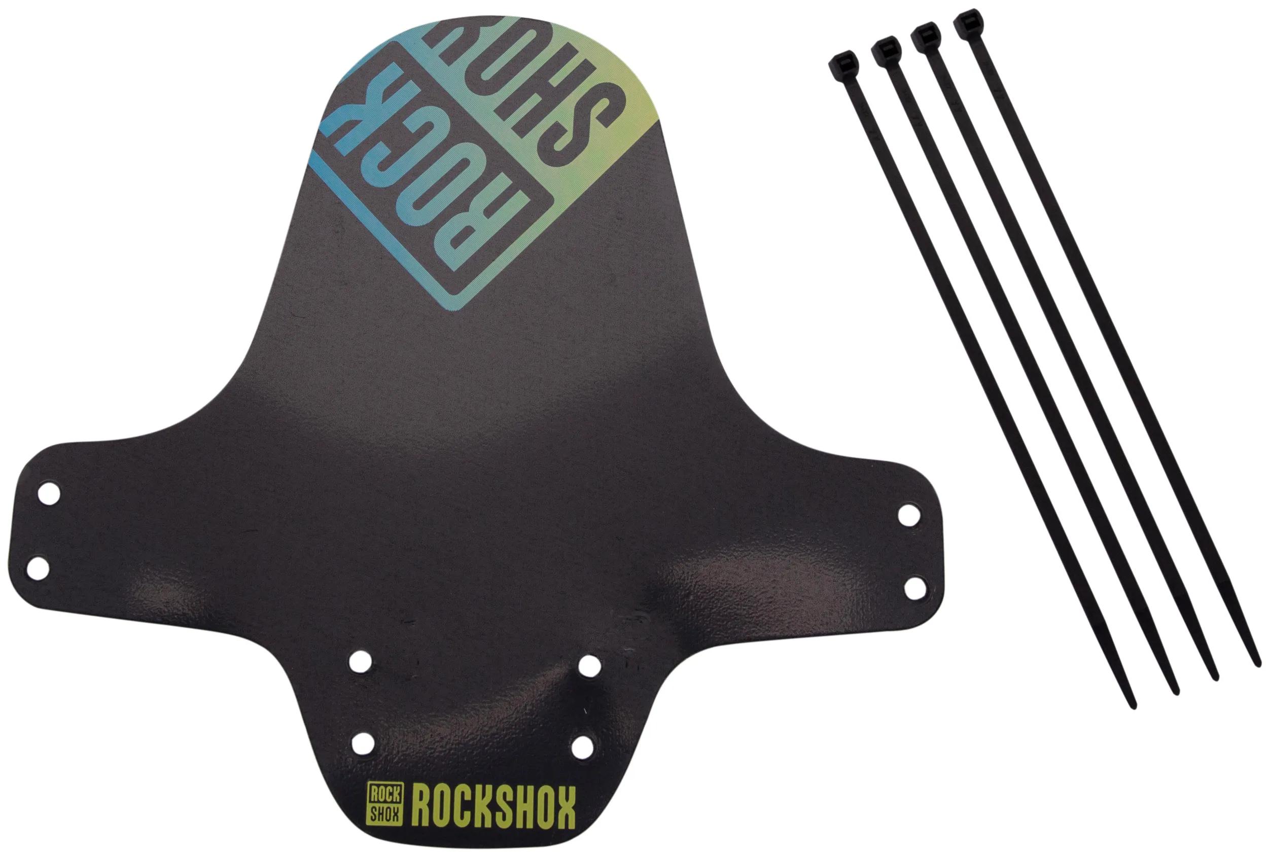 ROCKSHOX VR-STECKBLECH FENDER FADE GELB/BLAU