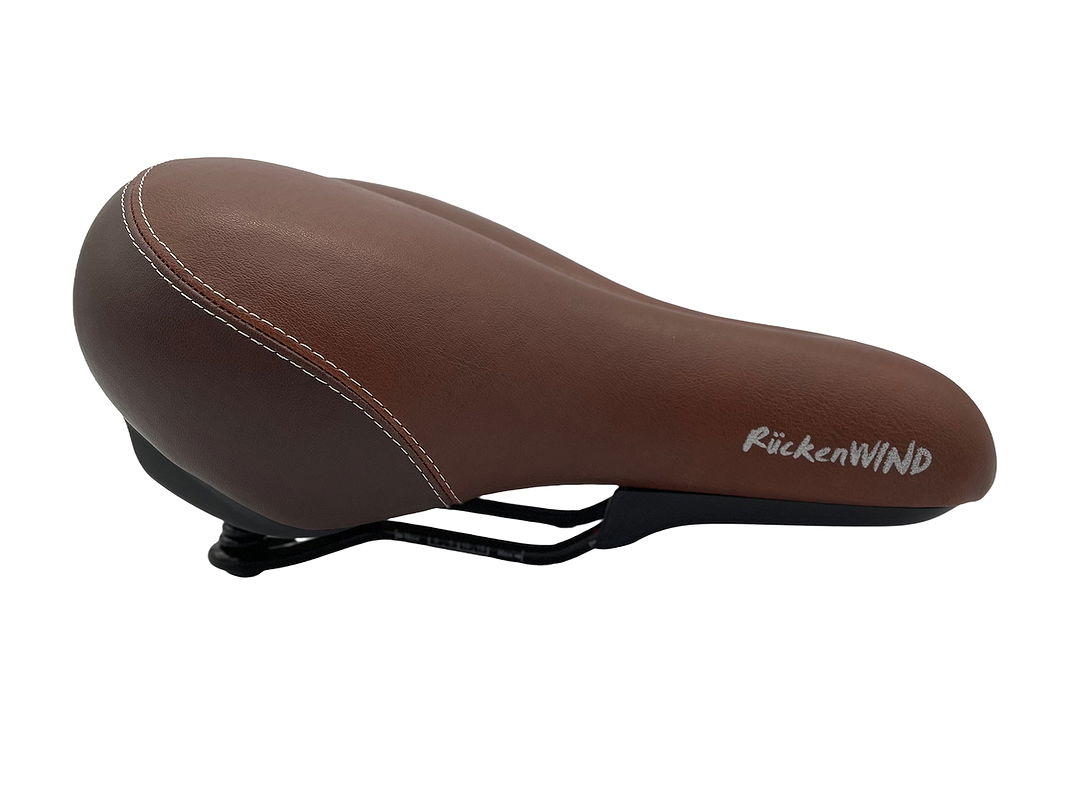 P&P City Sattel Rückenwind Relaxed braun L265 x  B210 mm / 700 g Unisex