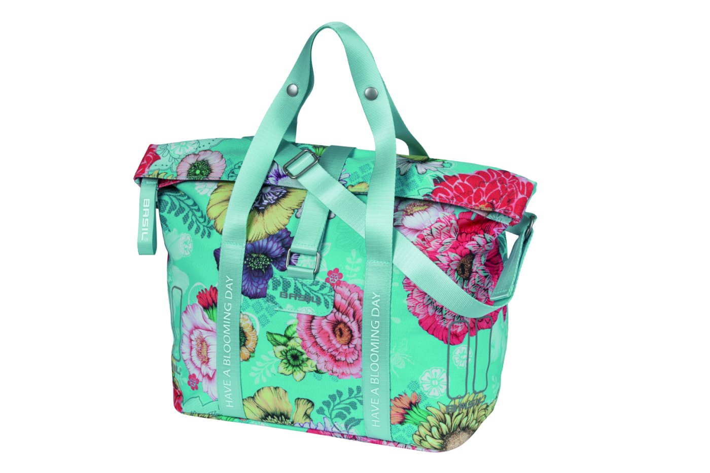 Basil Fahrradhandtasche Bloom Field KF sky blue