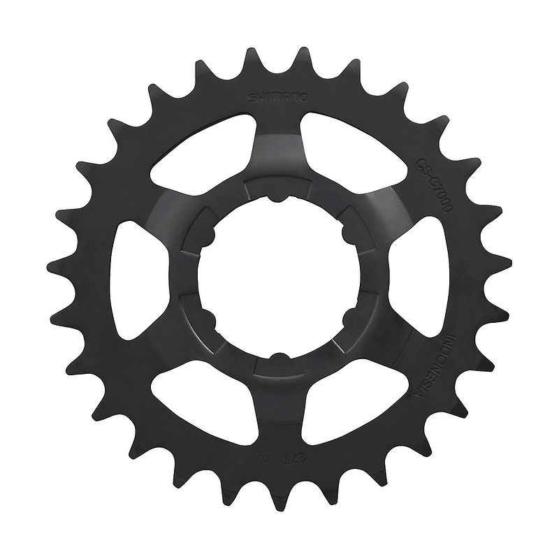 Shimano Steckzahnkranz gekröpft CS-C7000 schwarz Y0FM01000   27 Zähne