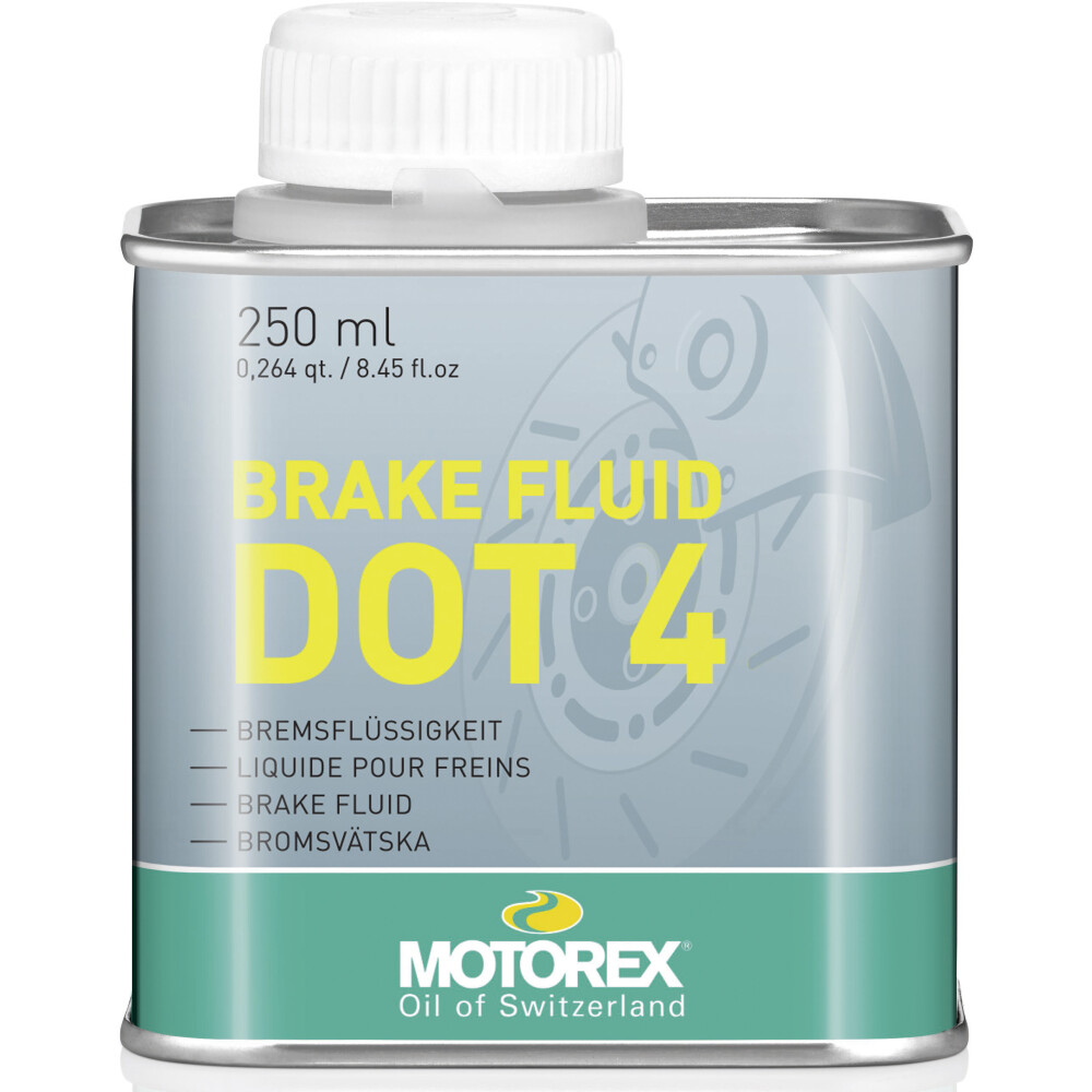 MOTOREX Bremsflüssigkeit BRAKE FLUID DOT 4 1x 250 ml Dose
