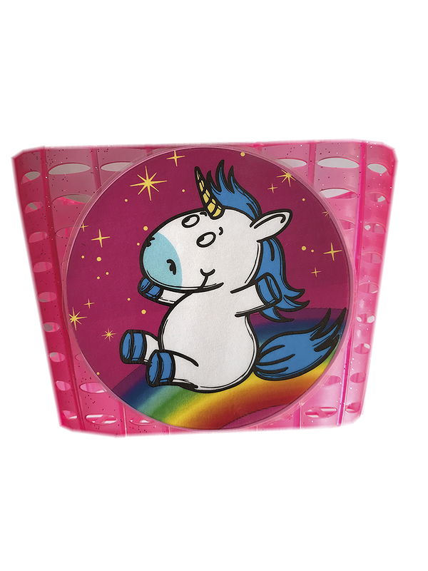 Bike Fashion Kunststoff-Kinderkorb Einhorn