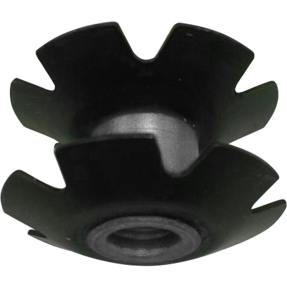 Einschlagkralle Stahl Schwarz-Silber
