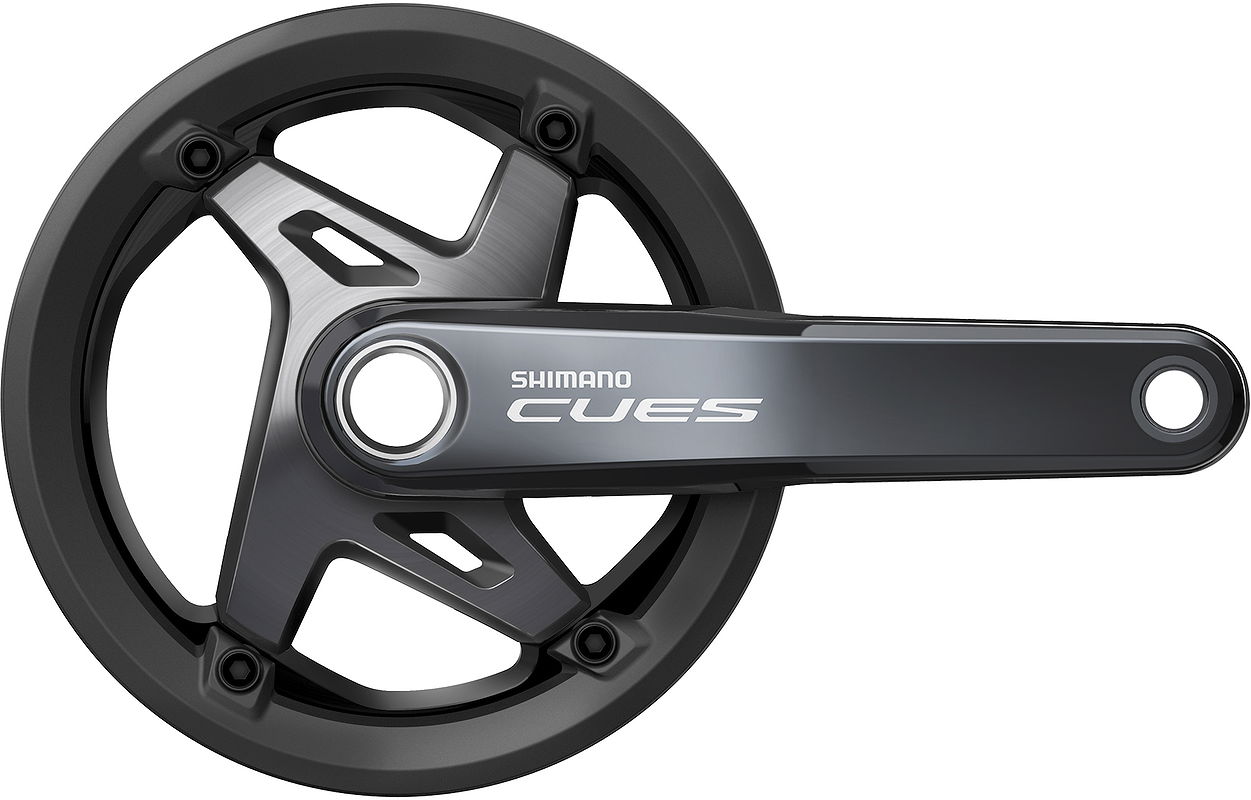Shimano Kettenradgarnitur Cues FCU80001 2-PIECE 40 Zähne schwarz 175 mm EFCU80001EXB0C