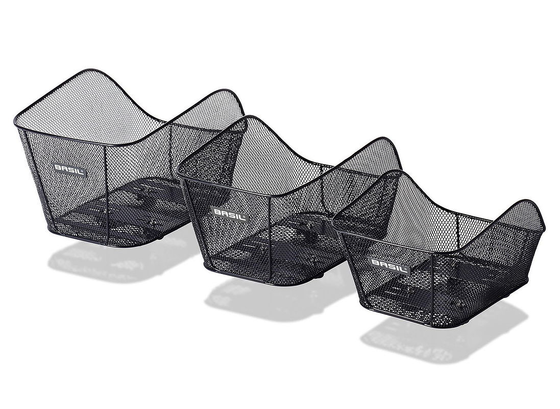 Basil HR-Korb ICON WSL S klein 21,5 x 34 x 12 cm schwarz WSL