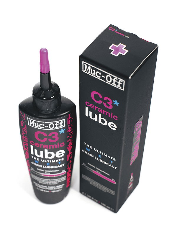 Muc-Off Kettenschutz C3 Ceramic Wet Lube 120 ml Tropfflasche