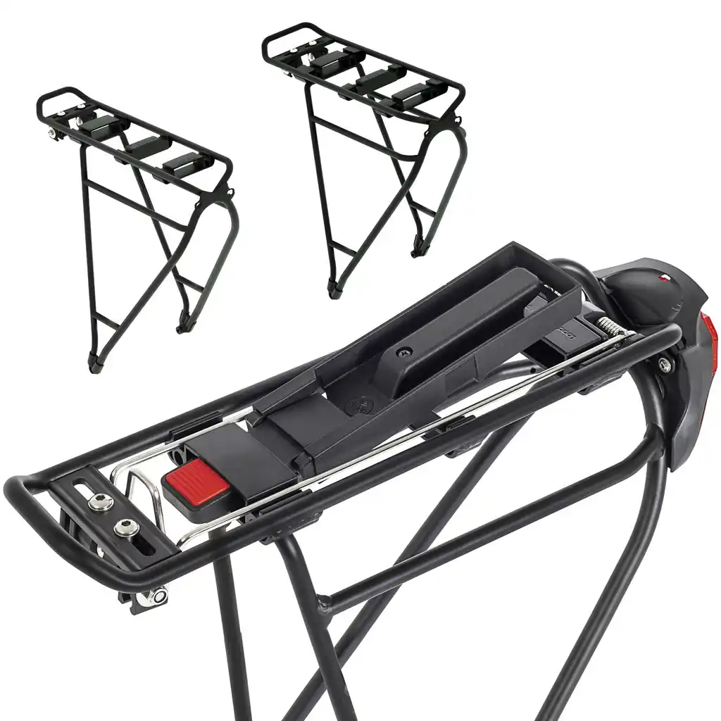 KLICKfix Gepäckträgeradapter GTA Modul für Hebi QLIX Gepäckträger schwarz