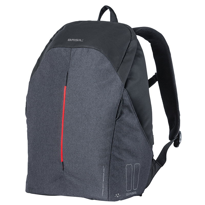 Basil Rucksack Herren B-Safe Nordlicht graphit schwarz