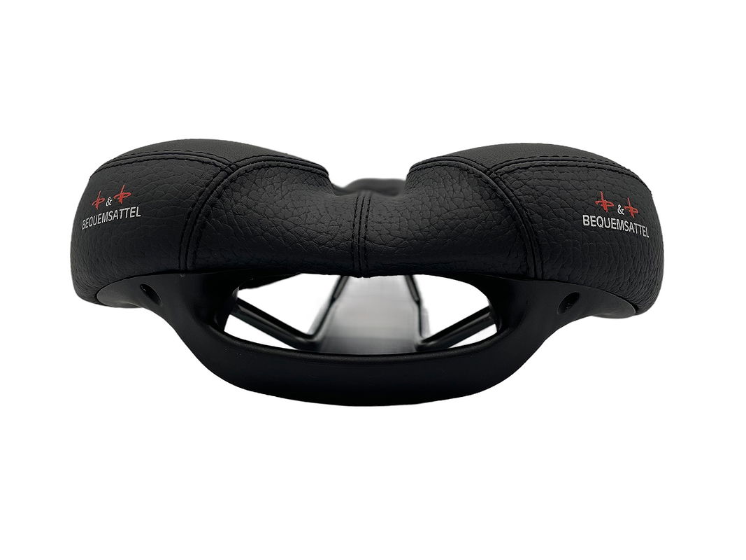 P&P City Sattel Küstentour Relaxed schwarz L263 x  B205 mm / 474 g Unisex