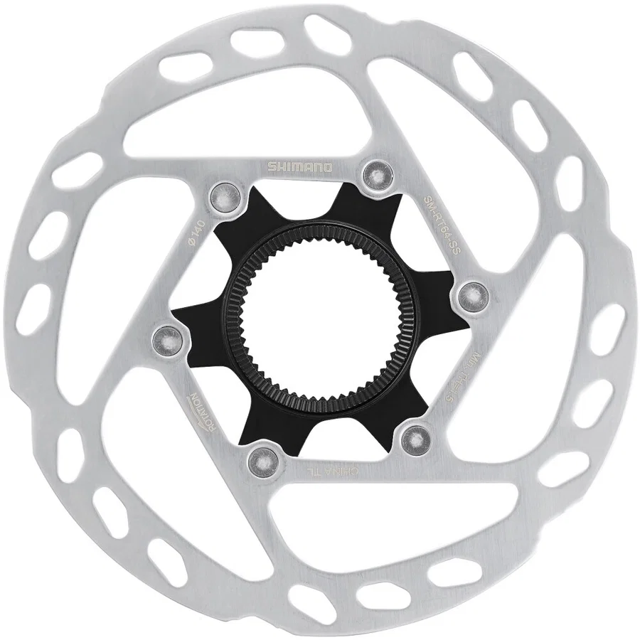 Shimano Bremsscheibe Deore SMRT64 Center Lock (mit Lockring) 140 mm ESMRT64SSI3C