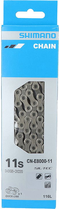 Shimano E-Bike Kette CNE8000-11 11-fach  126 Glieder ICNE800011126Q