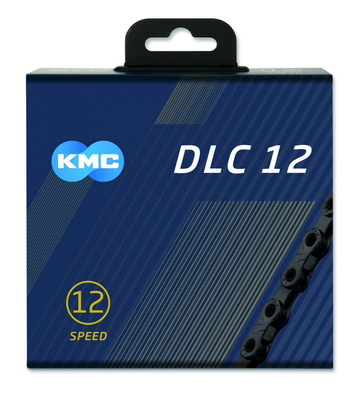 KMC Fahrrad Kette DLC12 12-fach schwarz 126 Glieder, 1/2" x 11/128"
