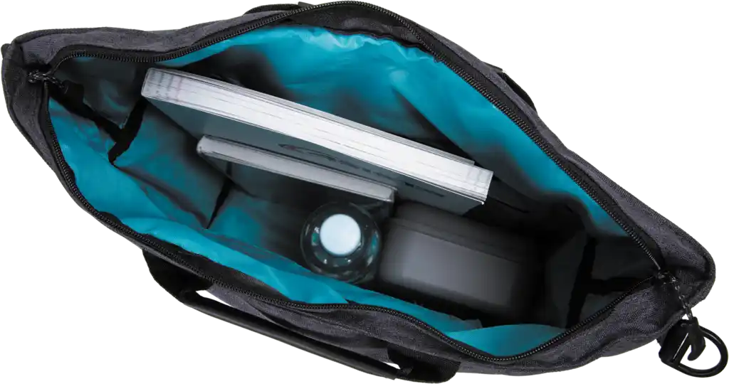 Norco Belford City Seitentasche mit KLICKfix Vario E Haken tweed grey