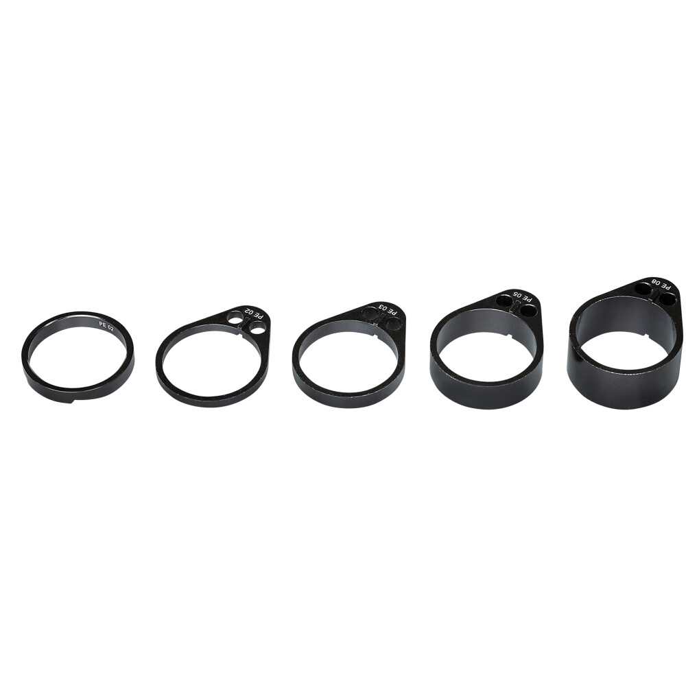 Spacer Vibe 1 1/8" Top: 5 mm, Unten : 3,5,10,15 mm