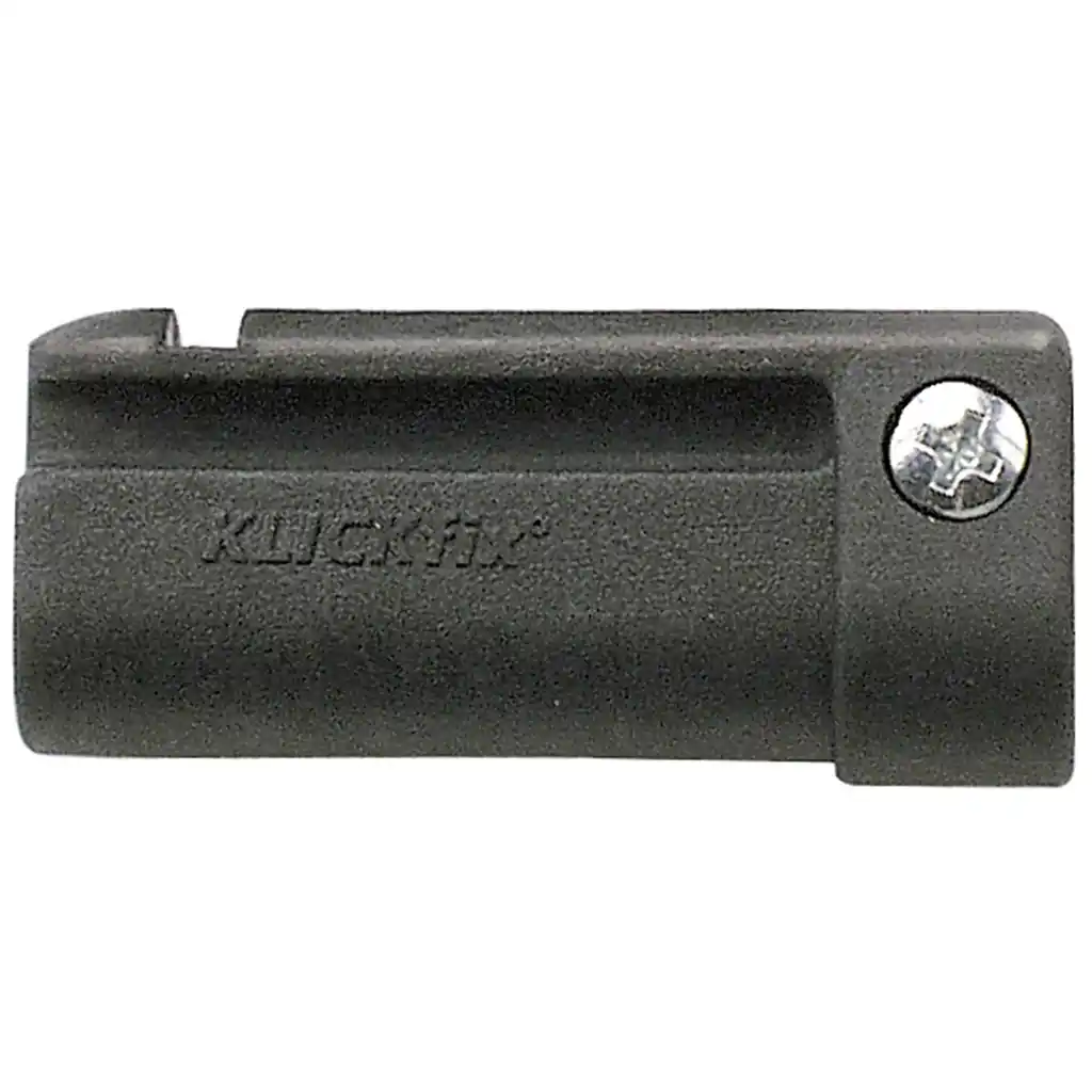 KLICKfix Bügelschloss Halter – am Rahmen mit Twin Adapter  schwarz