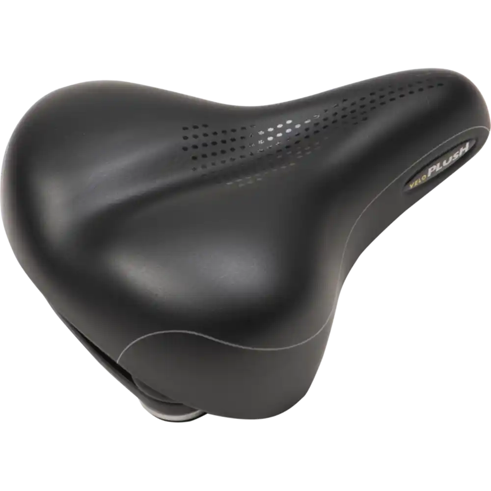 Velo Base Komfortsattel Damen  schwarz / grau/weiss