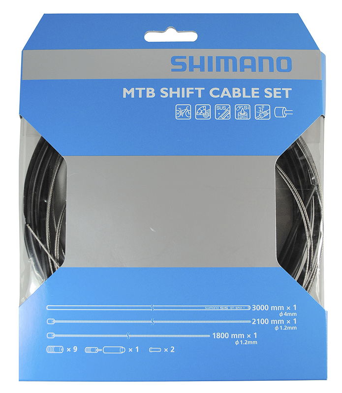 Shimano Schaltzugset MTB Edelstahl Y60098021