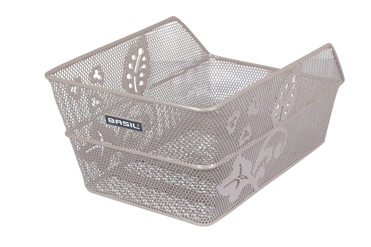 Basil HR-Schultaschenkorb Cento Flower  nude metallic