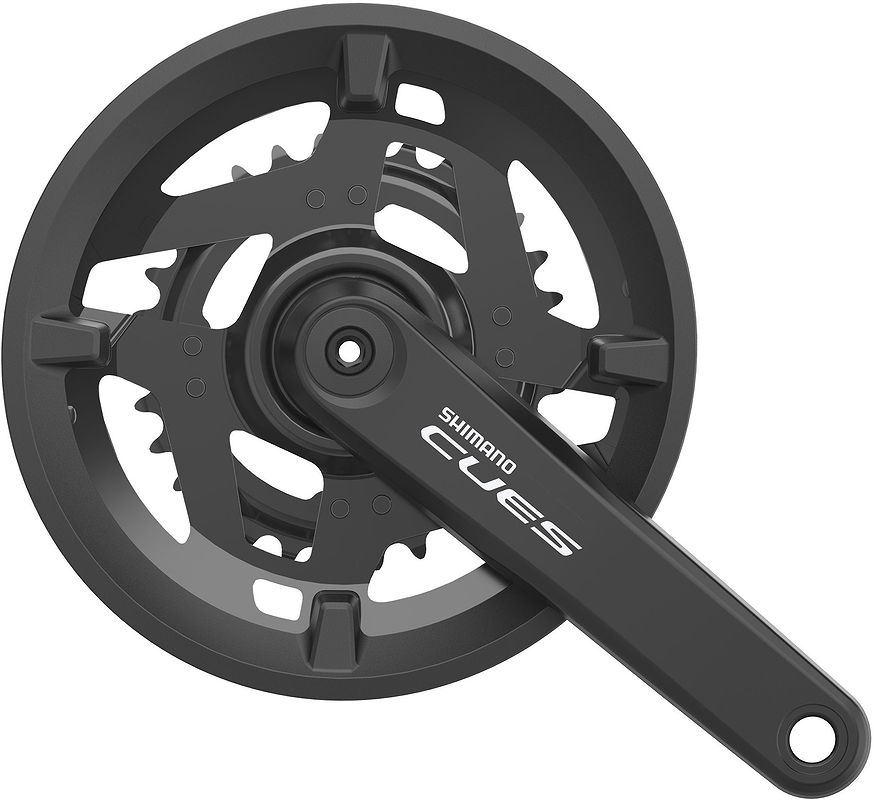 Shimano Kettenradgarnitur Cues FCU40102 2-PIECE 46x30 Zähne schwarz 175 mm EFCU40102EX60C