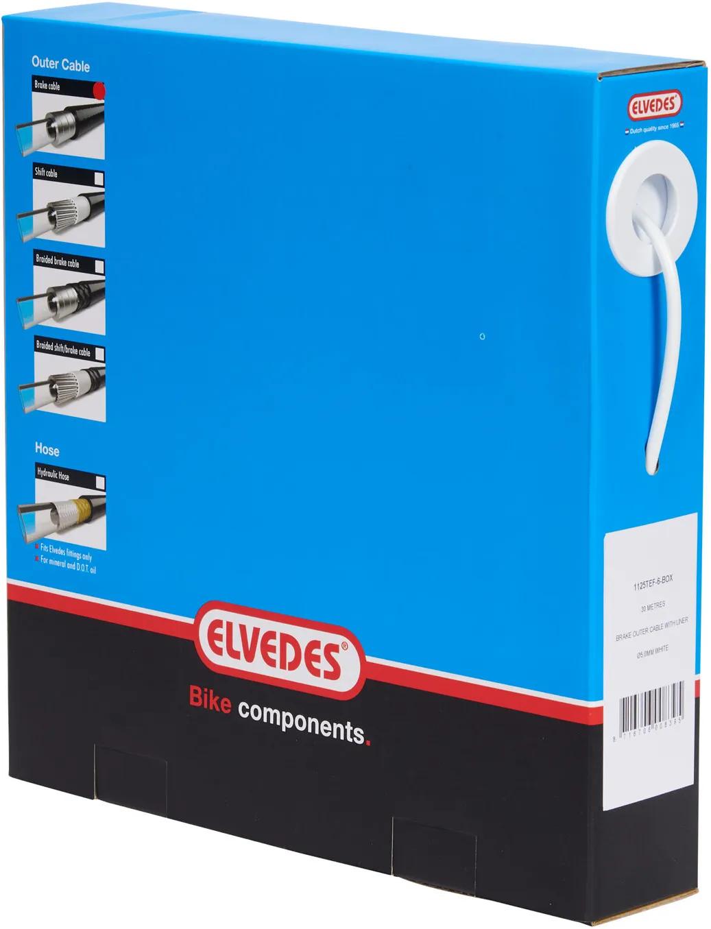 ELVEDES BREMSAUSSENHÃLLE 30M WEISS M.INLINER 4,9