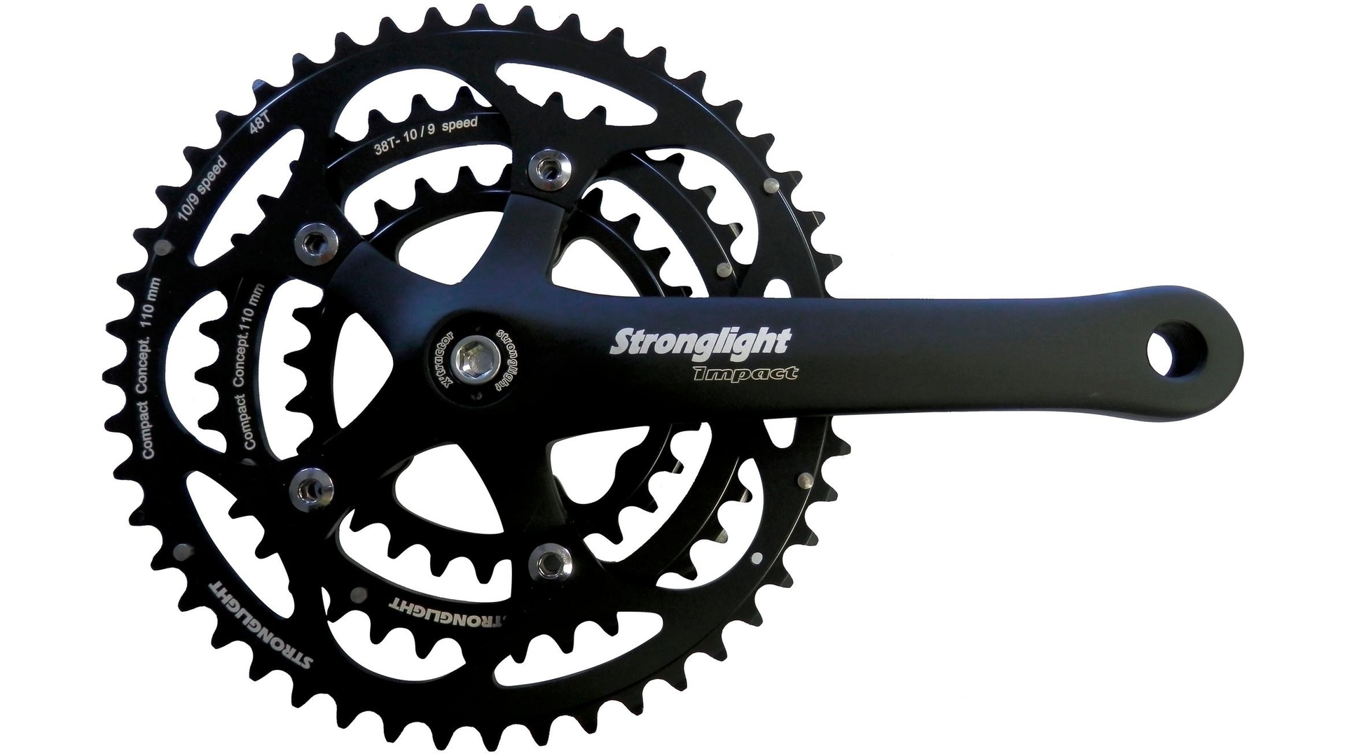 STRONGLIGHT KRG 3F IMPACT 170MM SCHWARZ 28/38/48