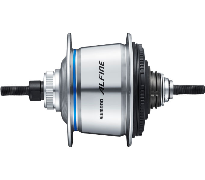 Getriebenabe ALFINE Di2 SG-S7051-8 32 Loch Silber