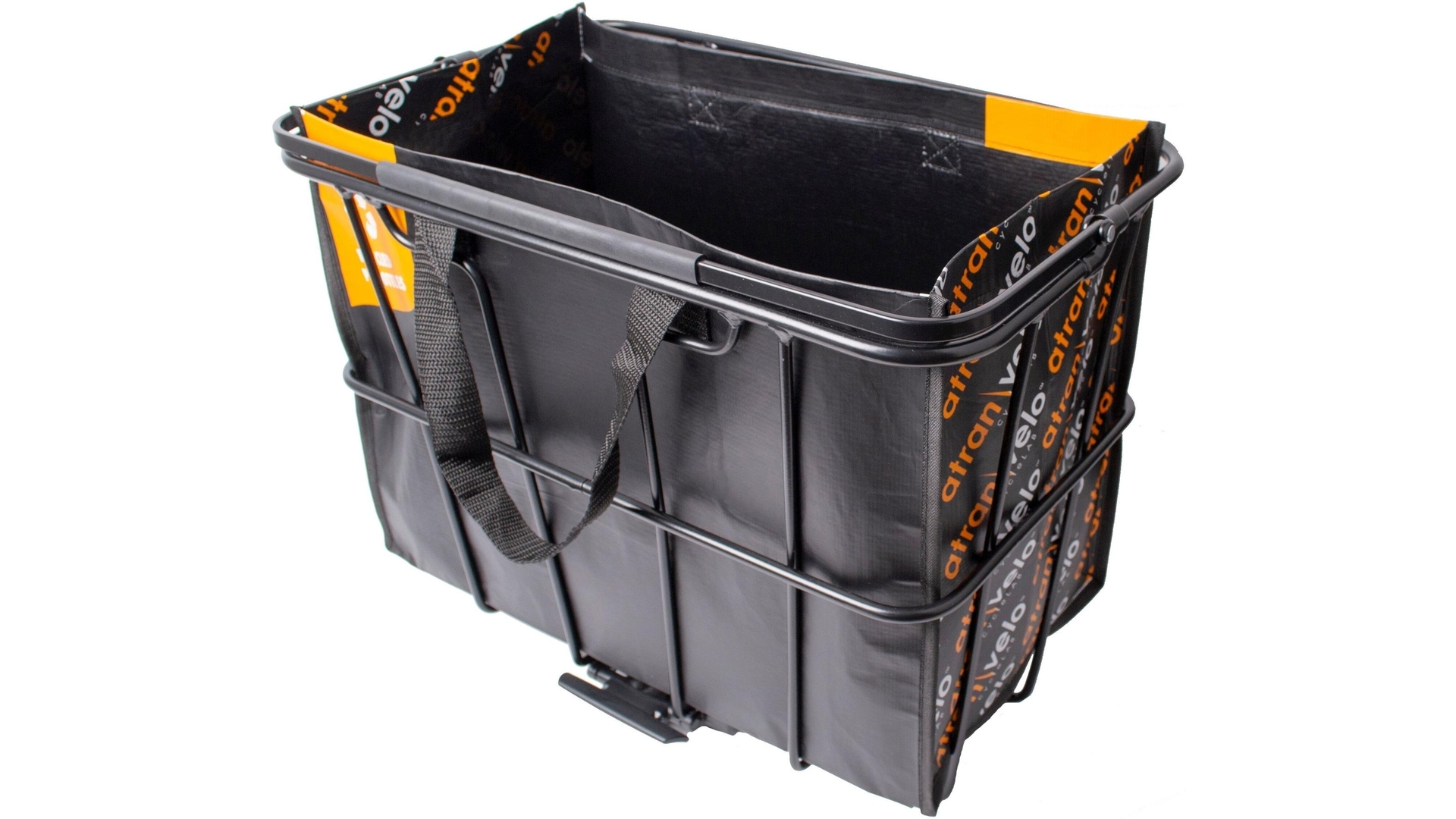 ATRAN KORB "GROCERY" M. AVS ADAPTER SCHWARZ