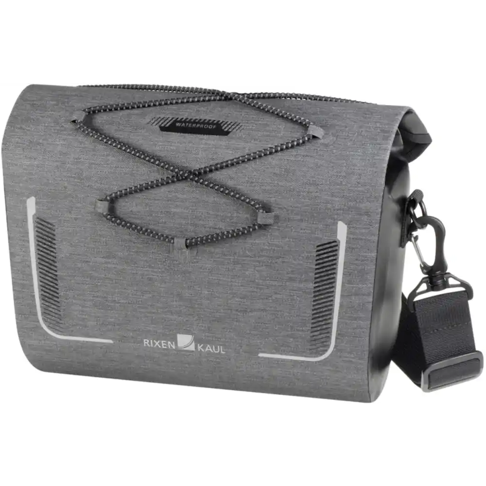 KLICKfix Baggy Waterproof  grau Lenkertasche