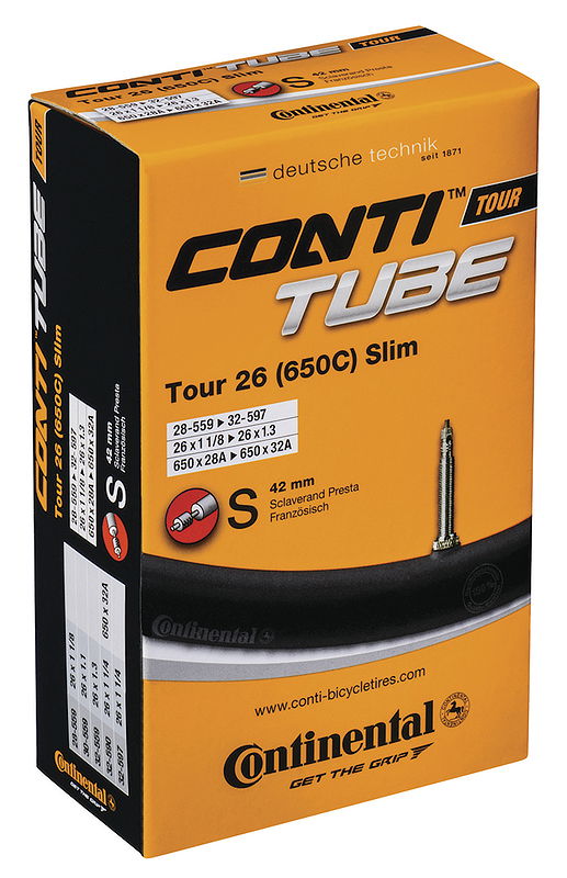 Continental Fahrradschlauch SV Ventil 28" Race 80 mm 20/25-622/630