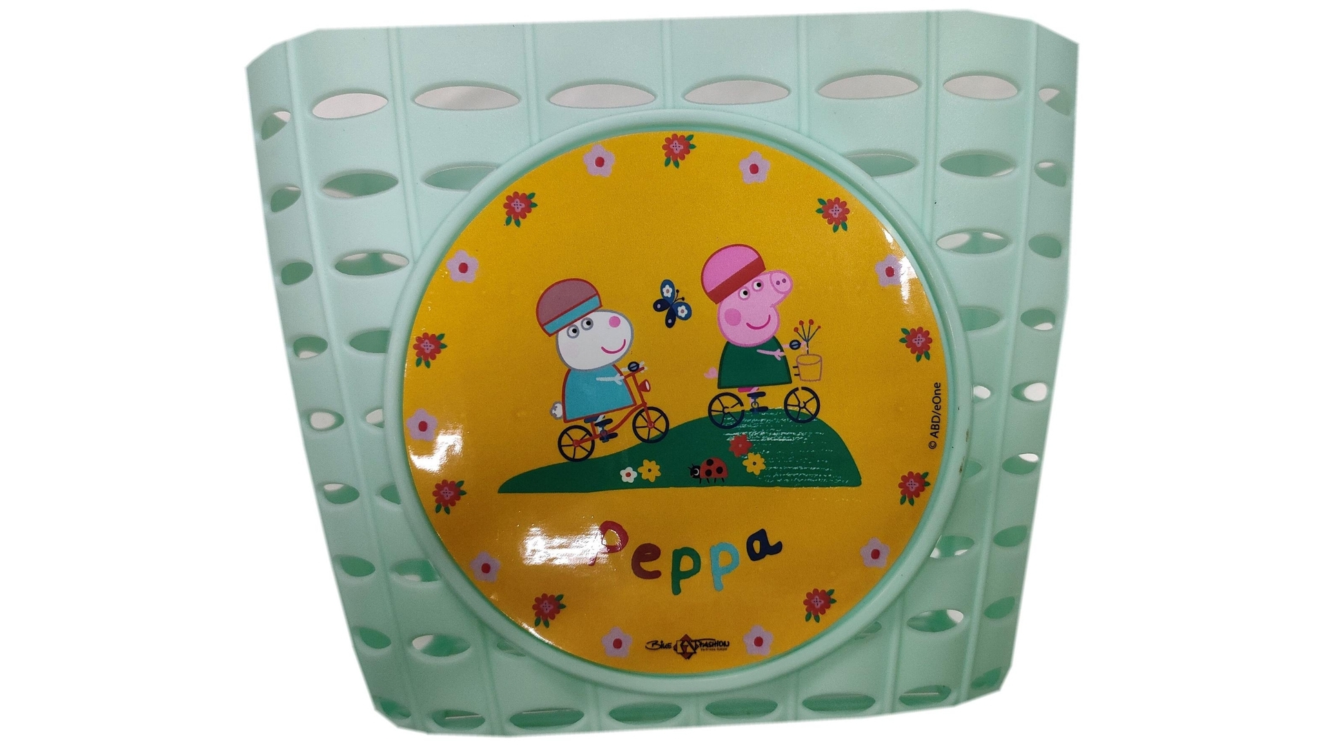 BIKE FASHION KINDERKORB "PEPPA PIG" KUNSTSTOFF