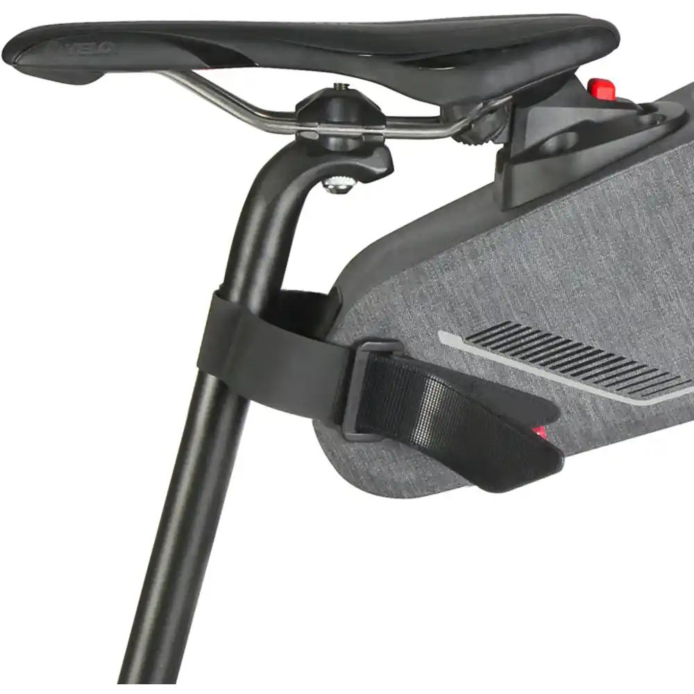 KLICKfix Bikepack X Compact Waterproof Inkl. Contour Sattel Adapter grau