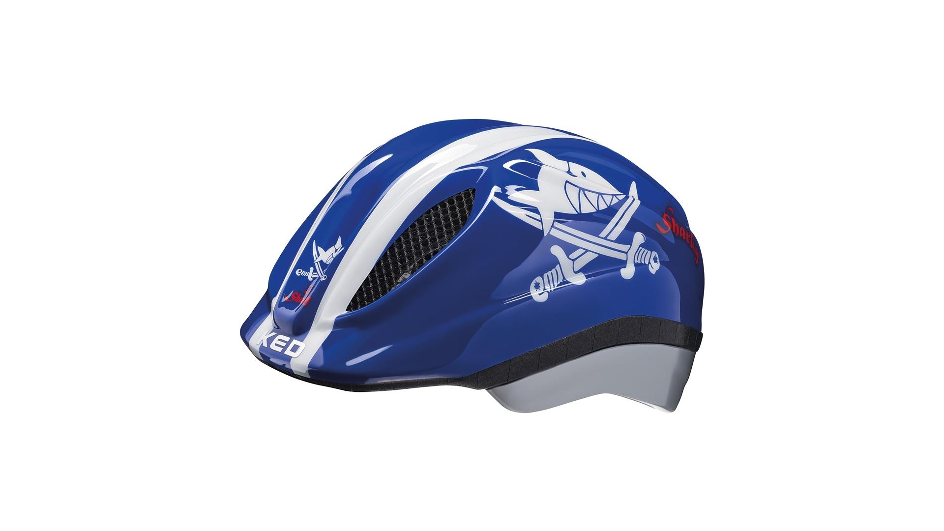 KINDERHELM CAPTN SHARKY BLAU GR. S 46-51 CM