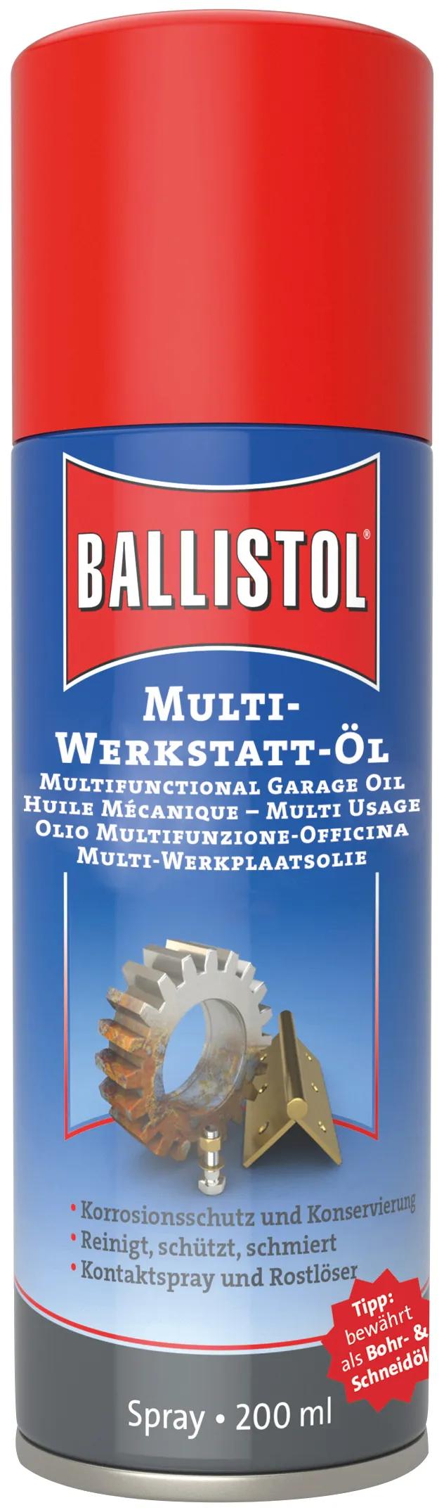 BALLISTOL MULTI-WERKSTATT OEL 200 ML SPRAYDOSE