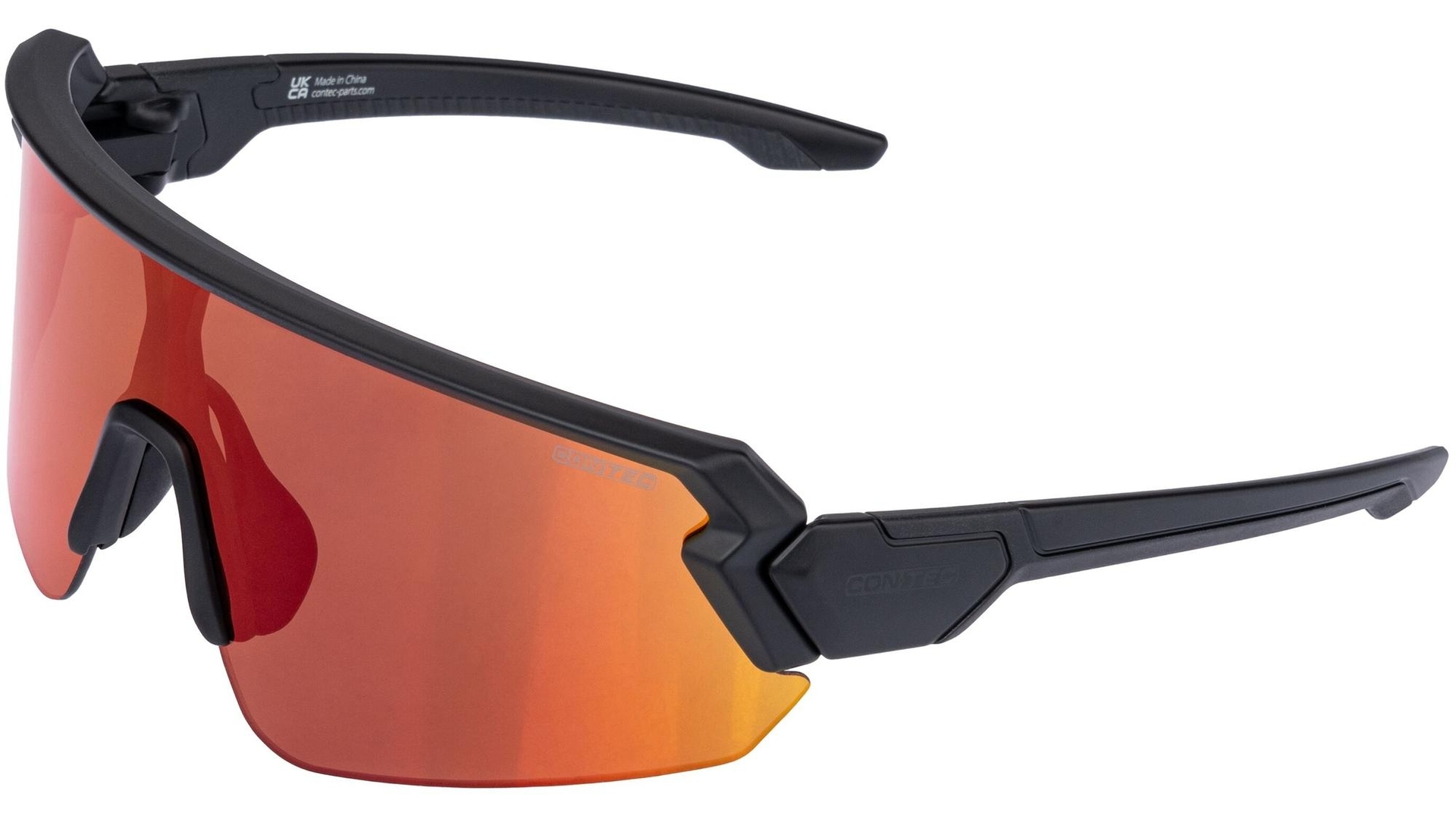 CT SPORTBRILLE RUSH POLAR IZED BLACK/RED