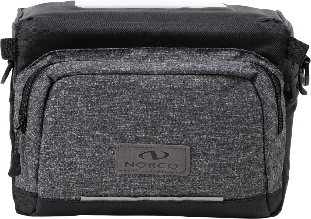 Norco Durley Lenkertasche  grau /  schwarz
