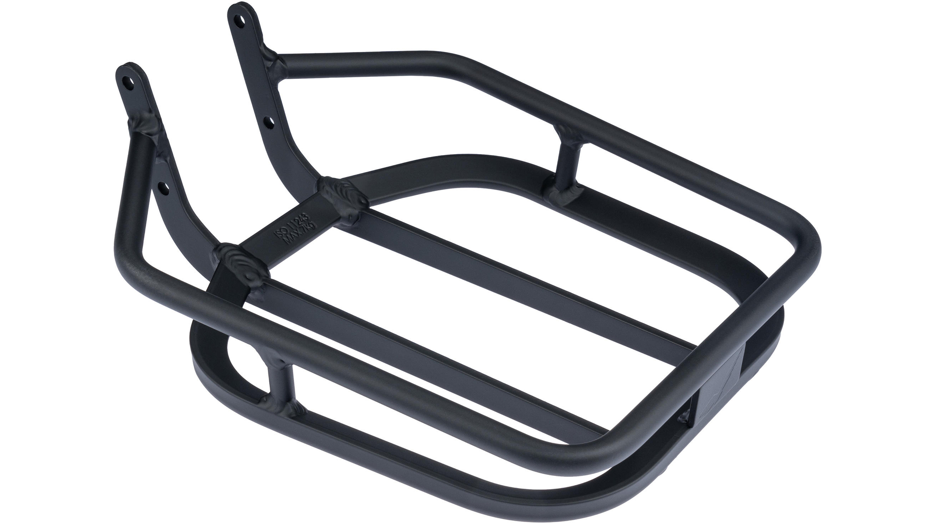 VR-GEPAECKTRAEGER ALU SCHWARZ GEPULVERT