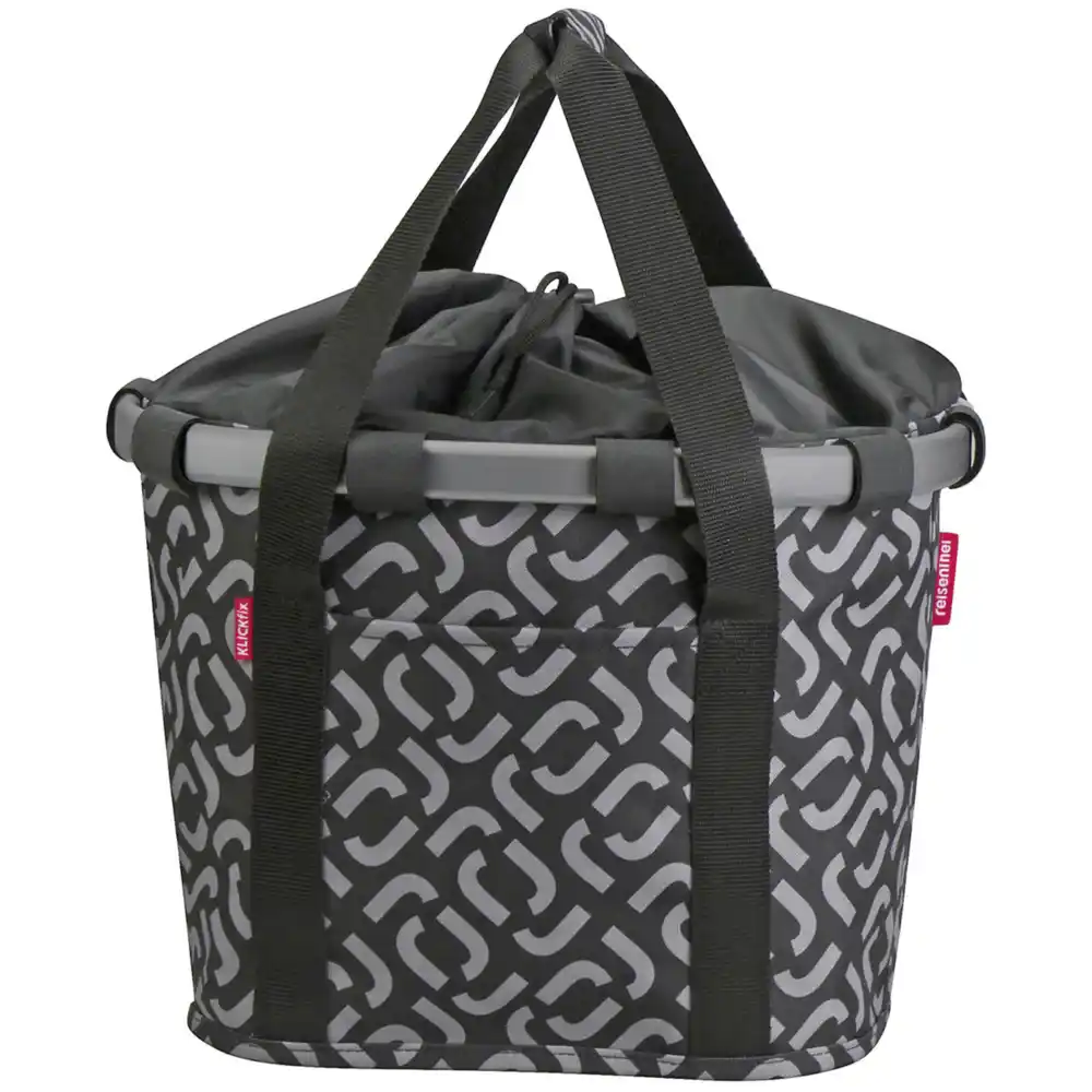 KLICKfix Lenkerkorb Reisenthel Bikebasket  signature black