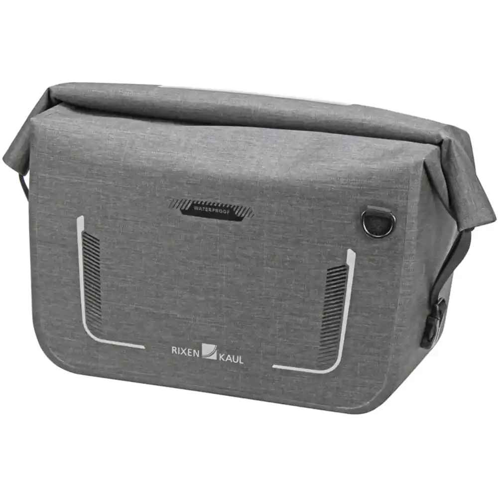 KLICKfix Lenkertasche Lightpack Max Waterproof  grau