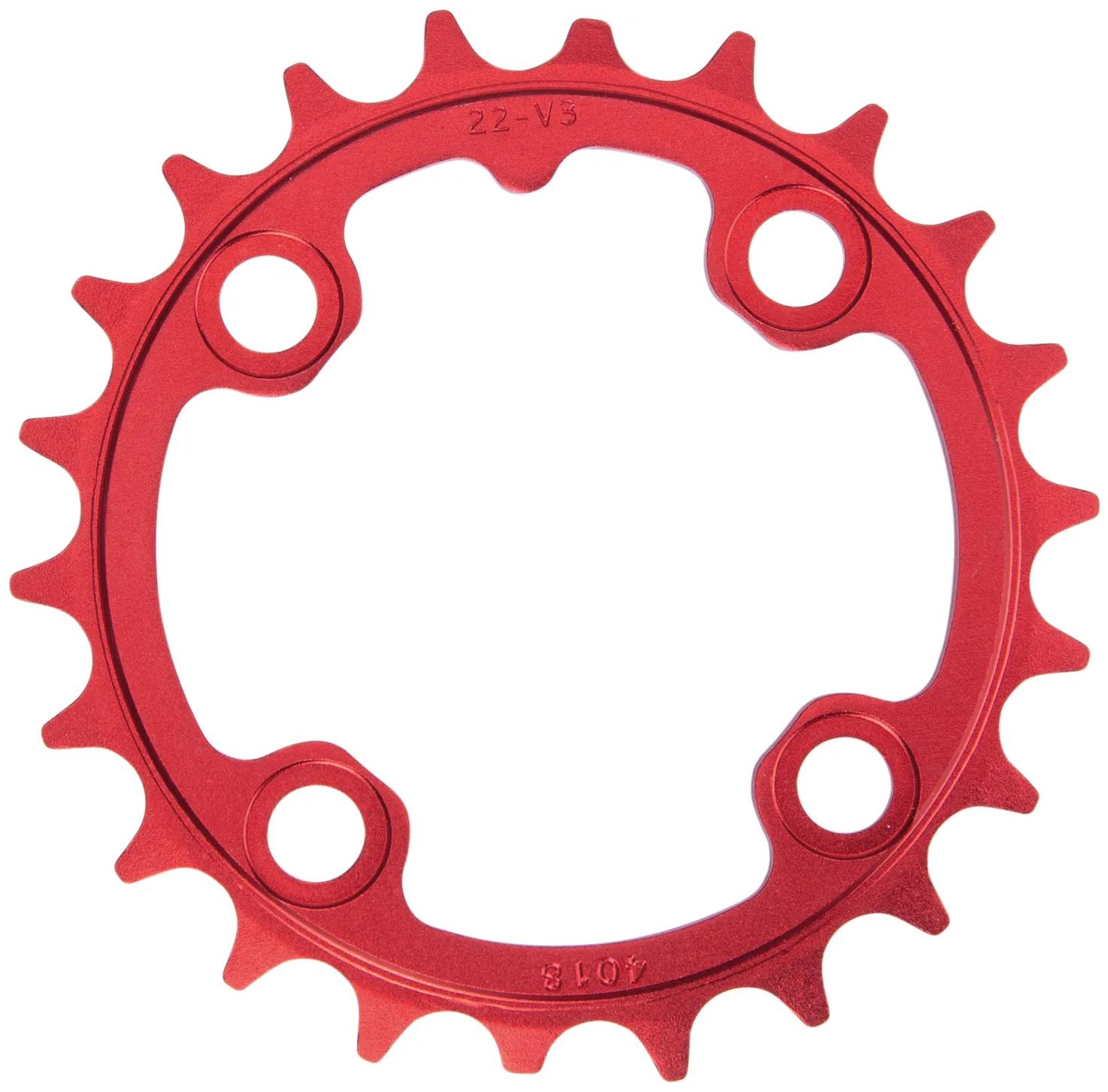 KETTENBLATT 22 Z. ALU ROT
