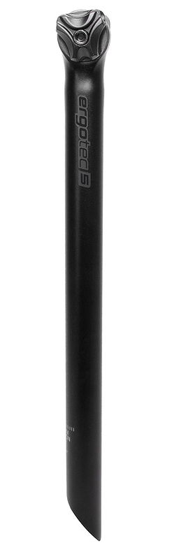 ergotec Patentsattelstütze Alu Viper 30,9 mm schwarz-sandgestrahlt 400 mm