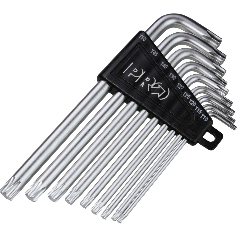 Innensechsrundschlüsselset T10, T15, T20, T25, T30, T40, T45, T50