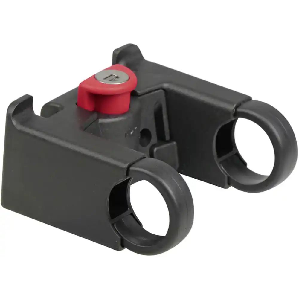 KLICKfix Lenker Adapter mit Schloss  schwarz